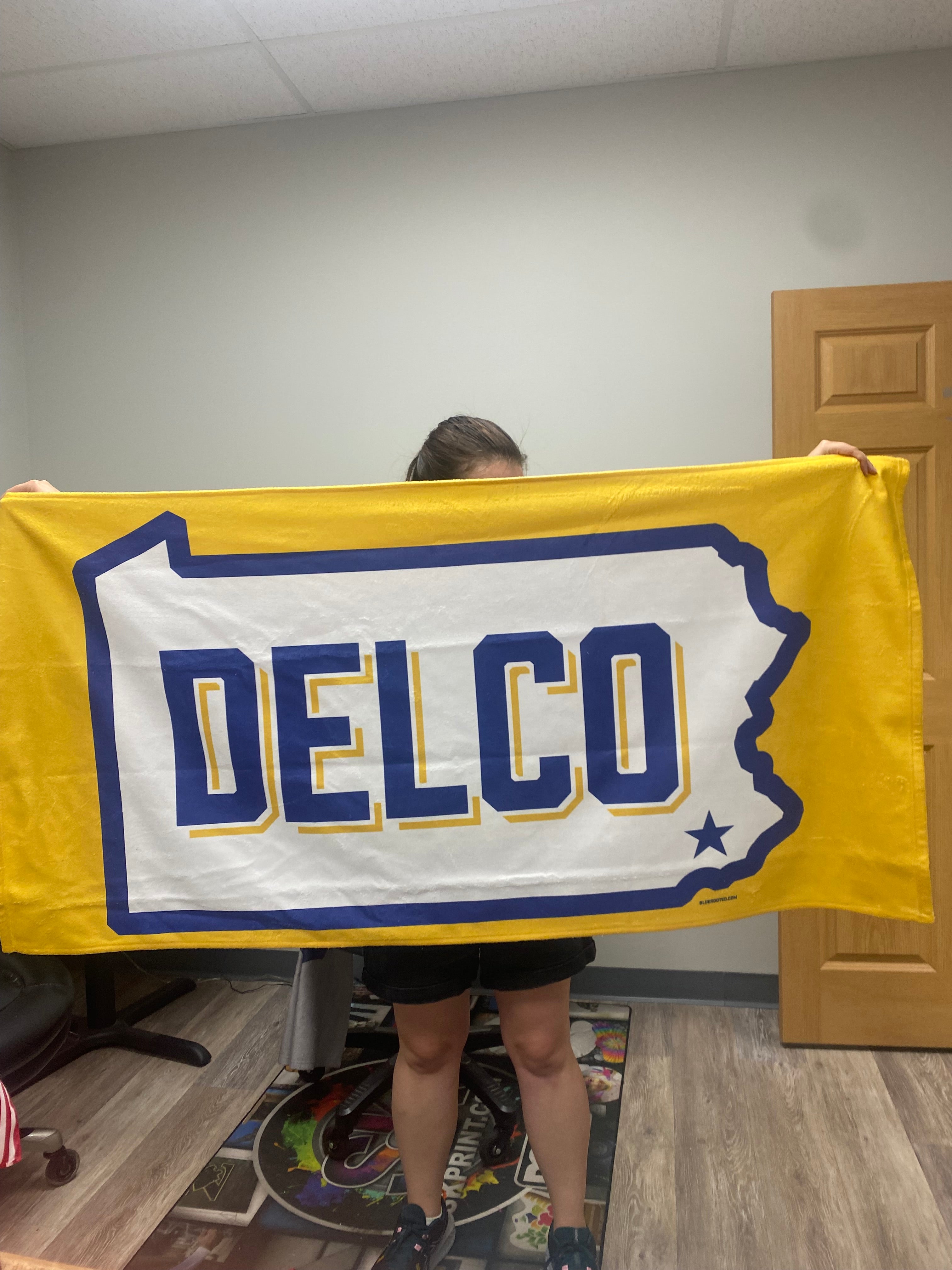 DELCO Cougar Gold Beach Towel