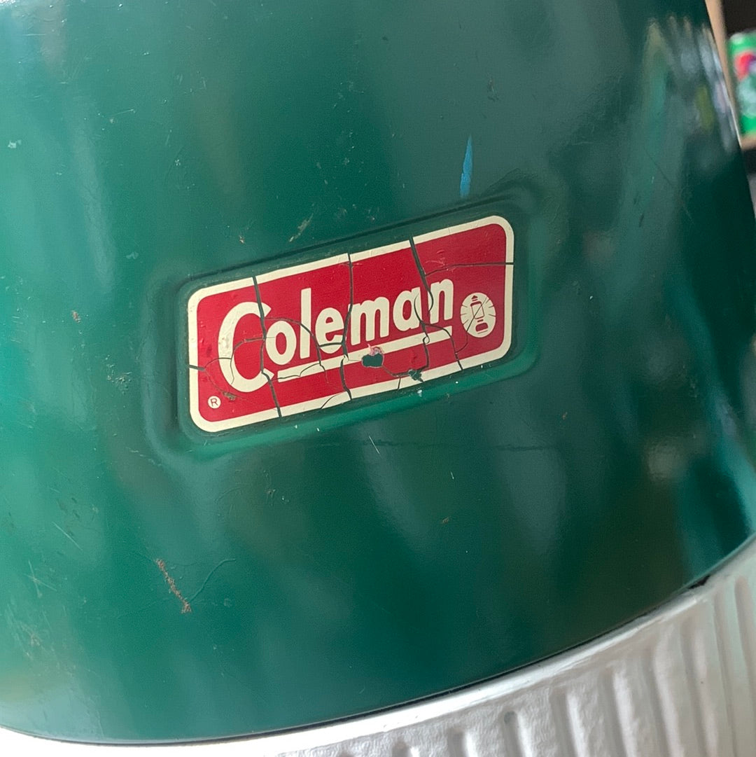 Vintage Coleman Cooler Green