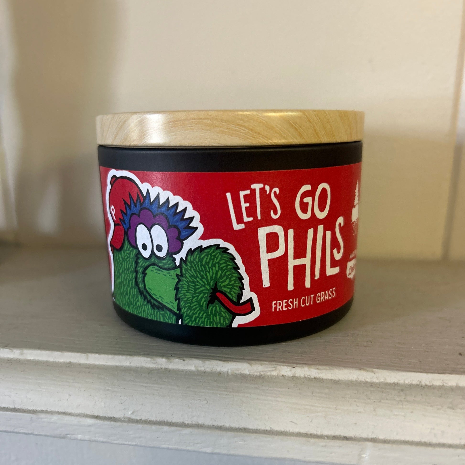 BlueRooted Let's Go Phils Candle