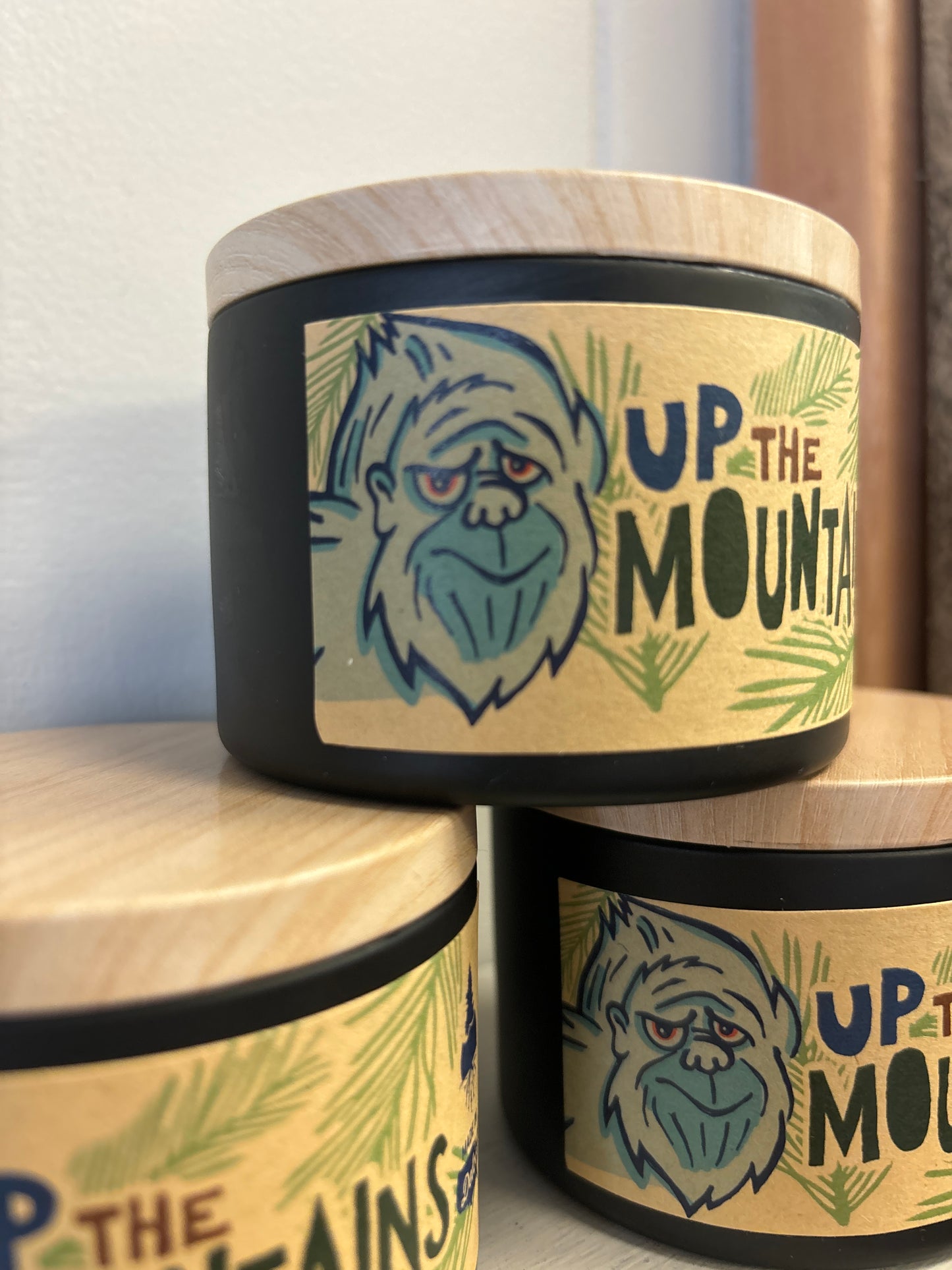 Up the Mountains Candle