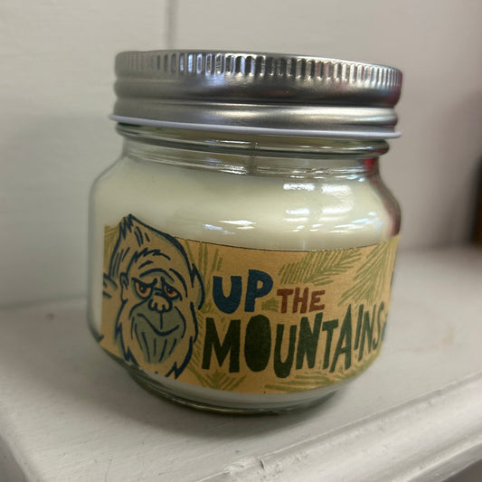 BlueRooted Up The Mountains Candle