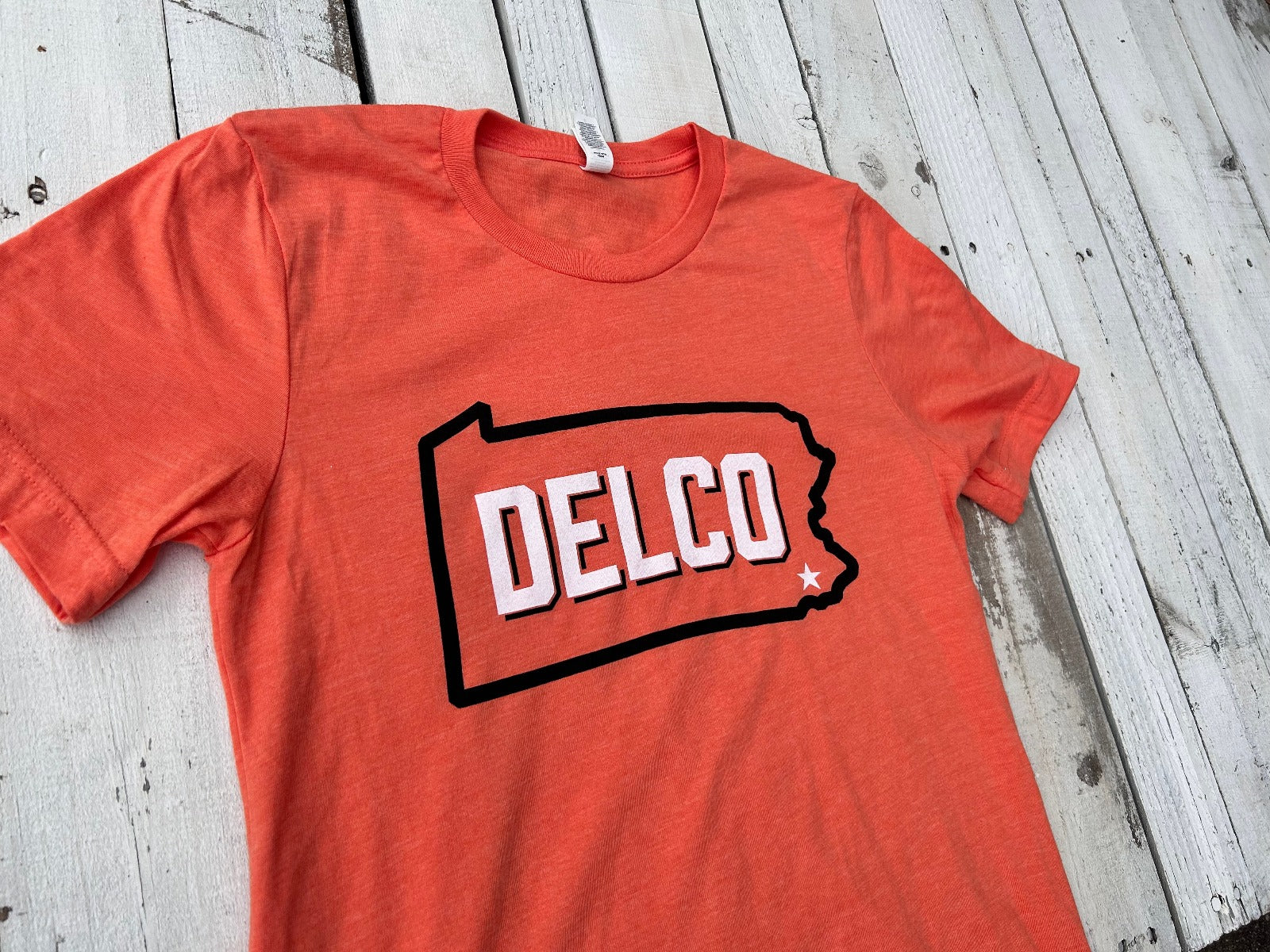 BlueRooted DELCO Orange T
