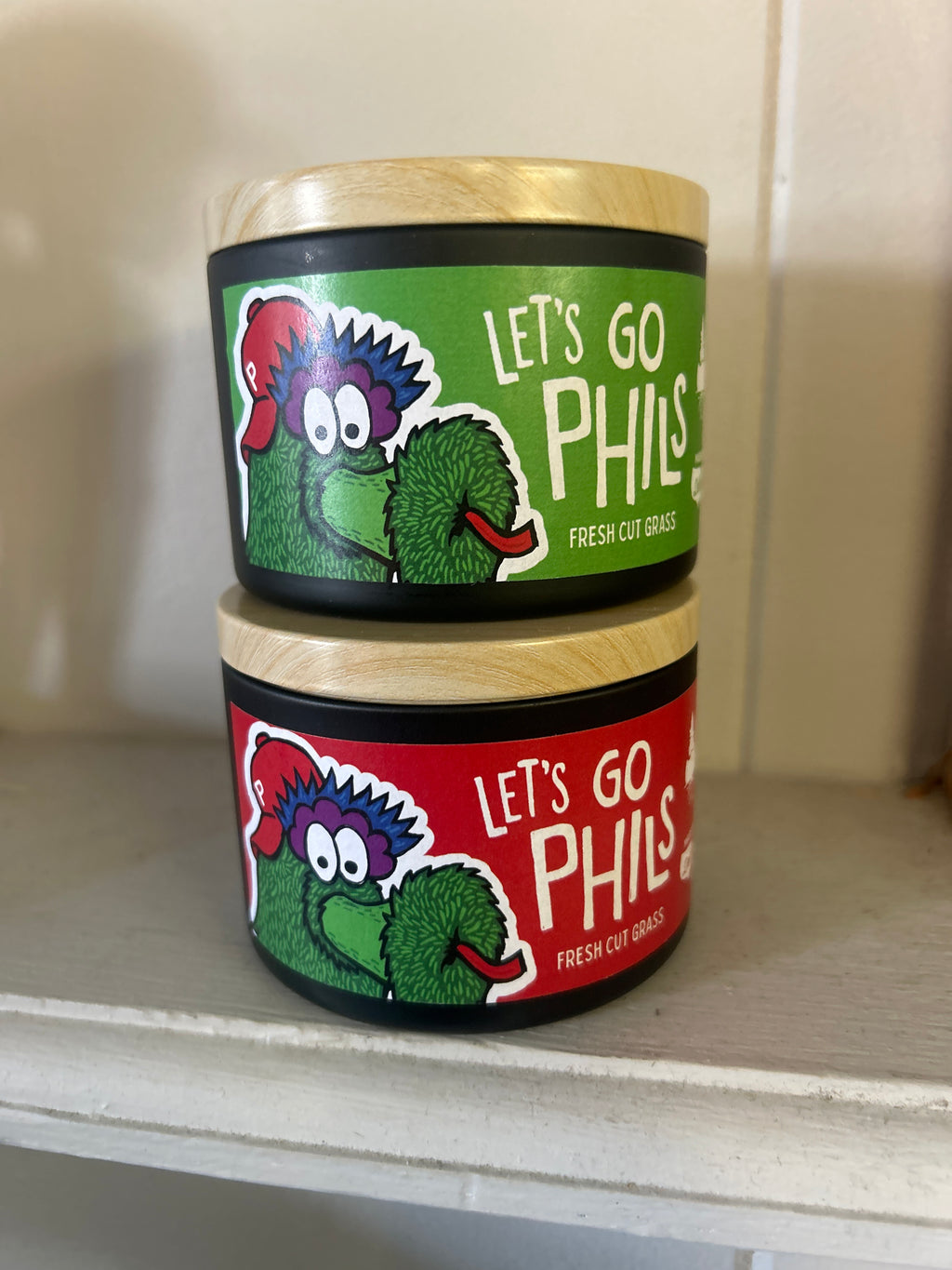 BlueRooted Let's Go Phils Candle
