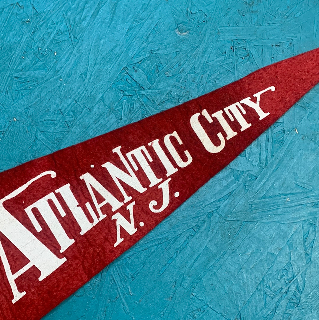 Vintage Atlantic City Pennant