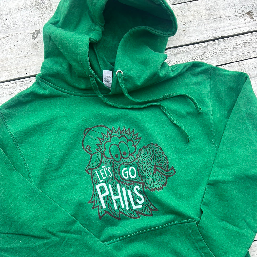 BlueRooted Let's Go Phils Phanatic - Green