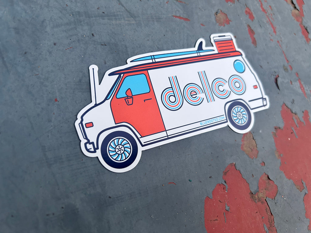 DELCO Van Vibes Magnet