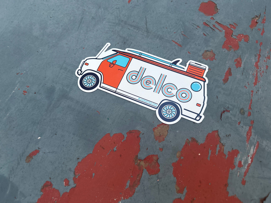 DELCO Van Vibes Magnet