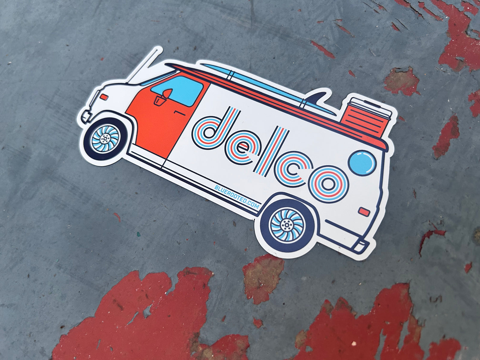 DELCO Van Vibes Magnet