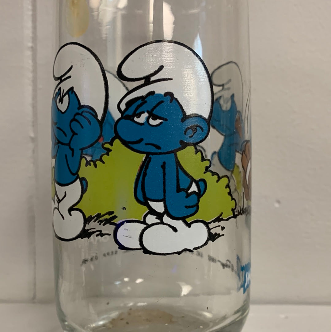 Smurf Glass-Brainy