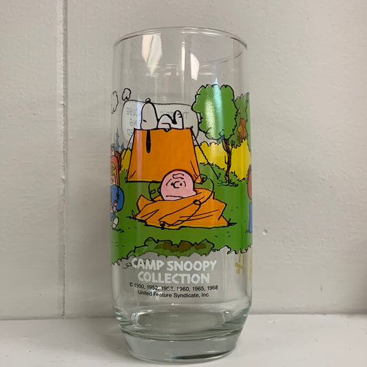 Vintage Snoopy Glass