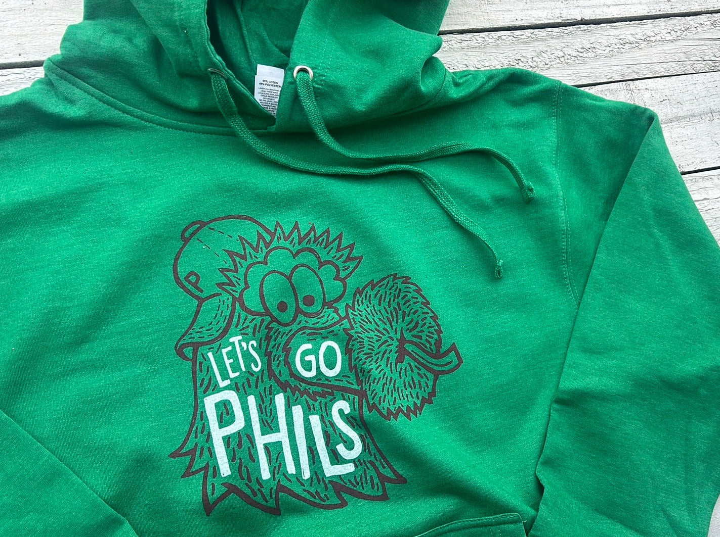 BlueRooted Let's Go Phils Phanatic - Green