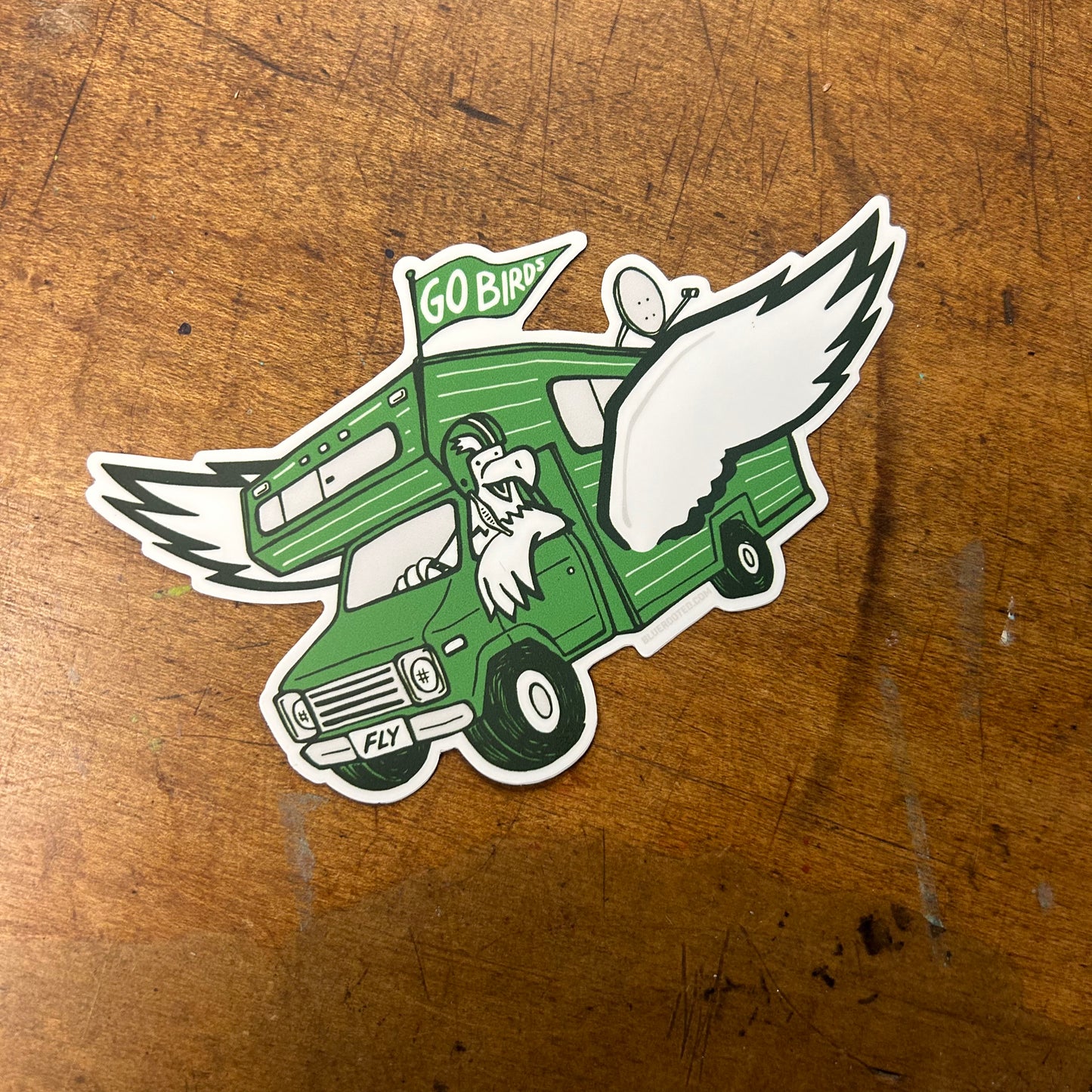 On the Road to Victory sticker