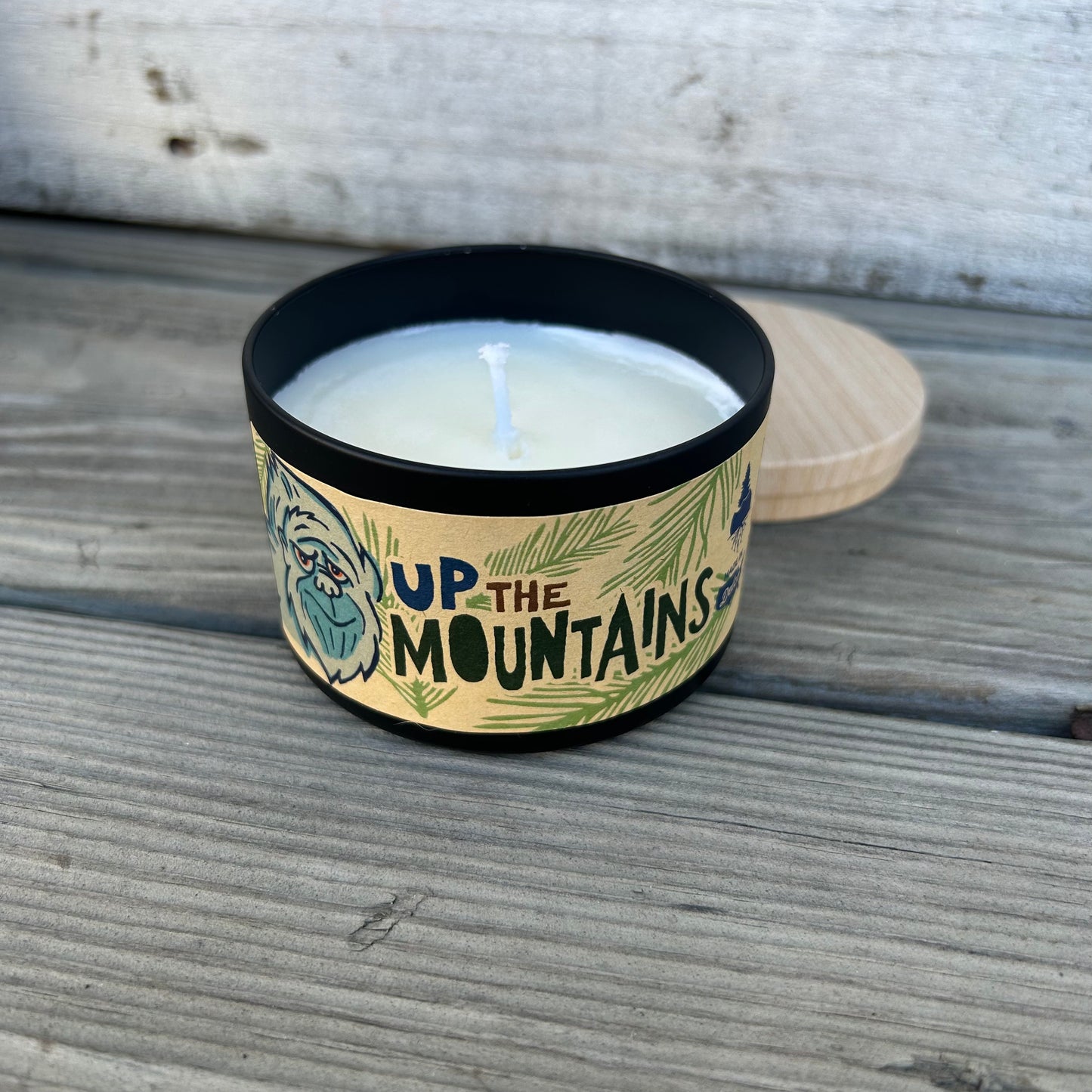 Up the Mountains Candle