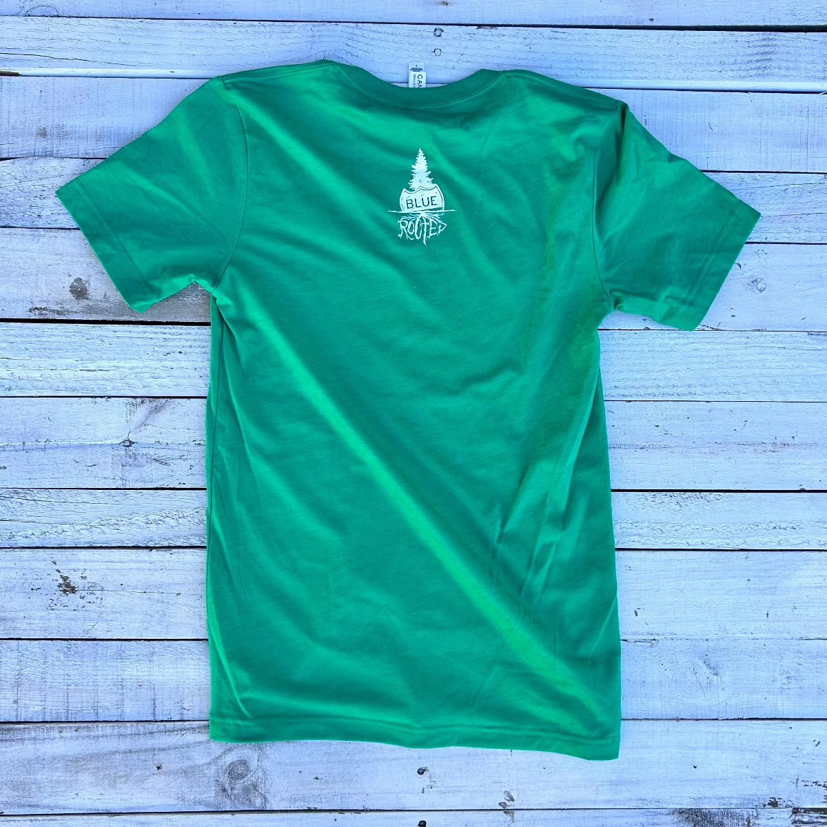 BlueRooted DELCO Kelly Green T