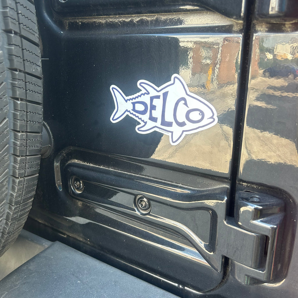 BlueRooted DELCO Tuna Sticker