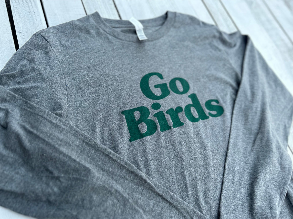 Go Birds Grey Long Sleever