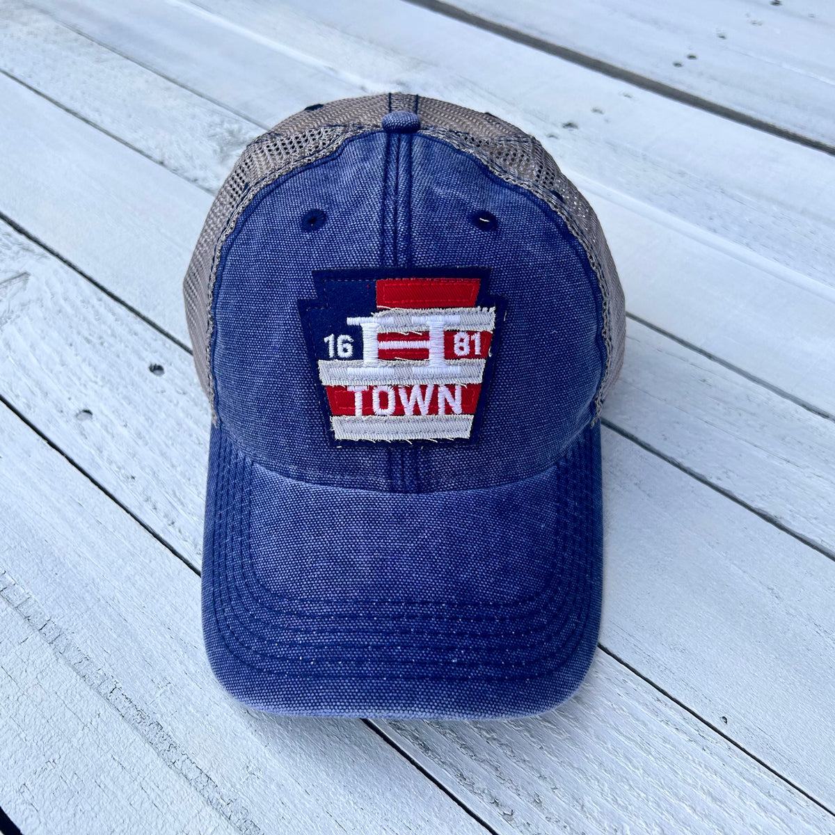 HTOWN Old Glory Navy & Grey