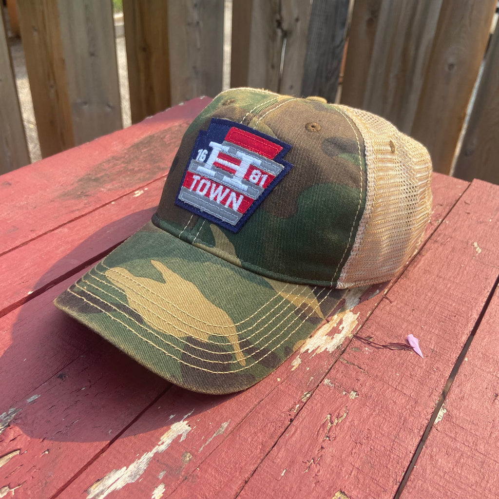 Hat HTOWN Old Glory Camo