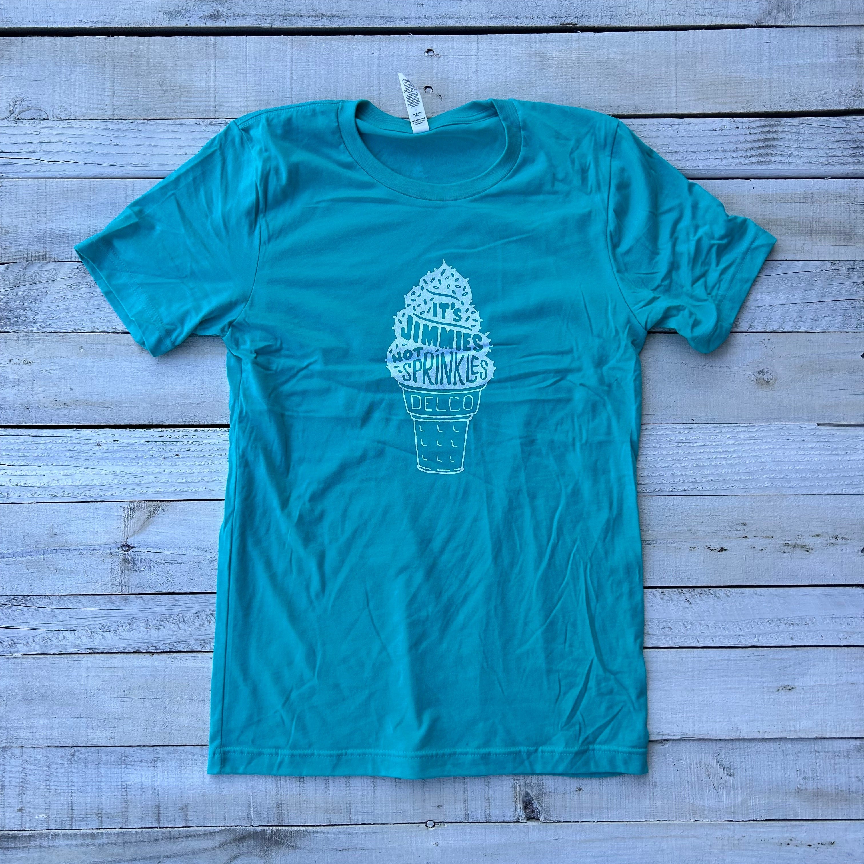 Blue Rooted It's Jimmies Not Sprinkles Sea Salt