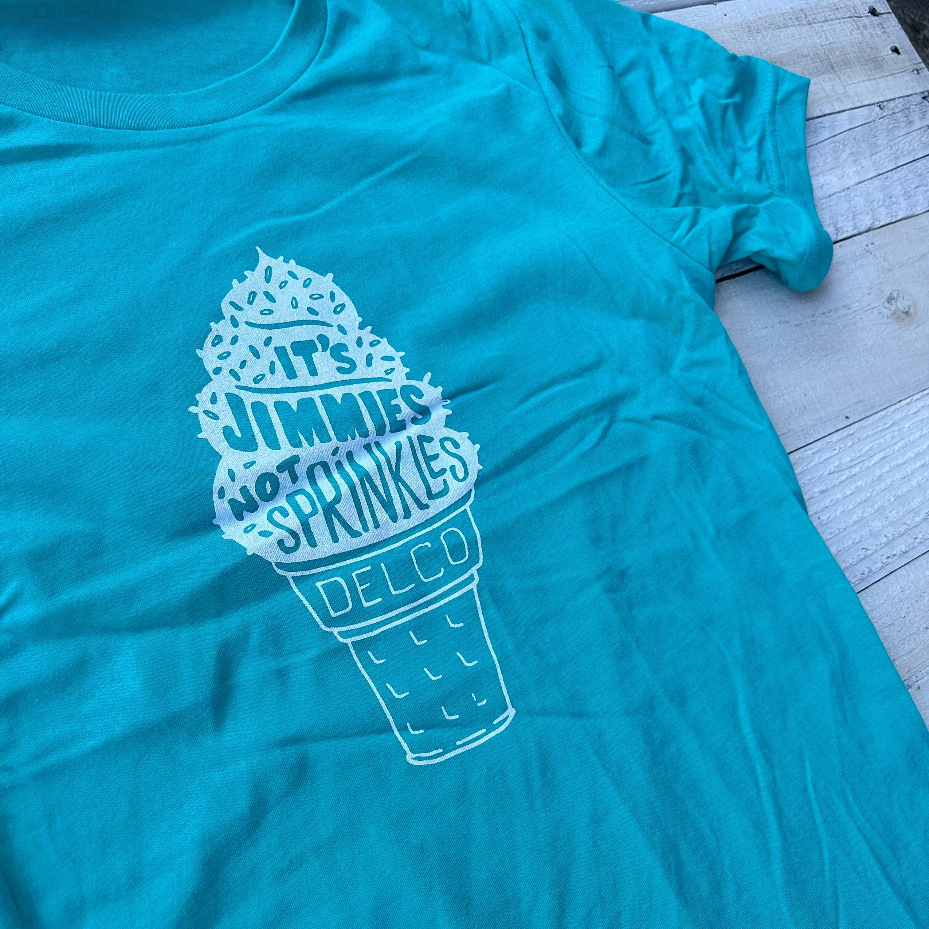 Blue Rooted It's Jimmies Not Sprinkles Sea Salt