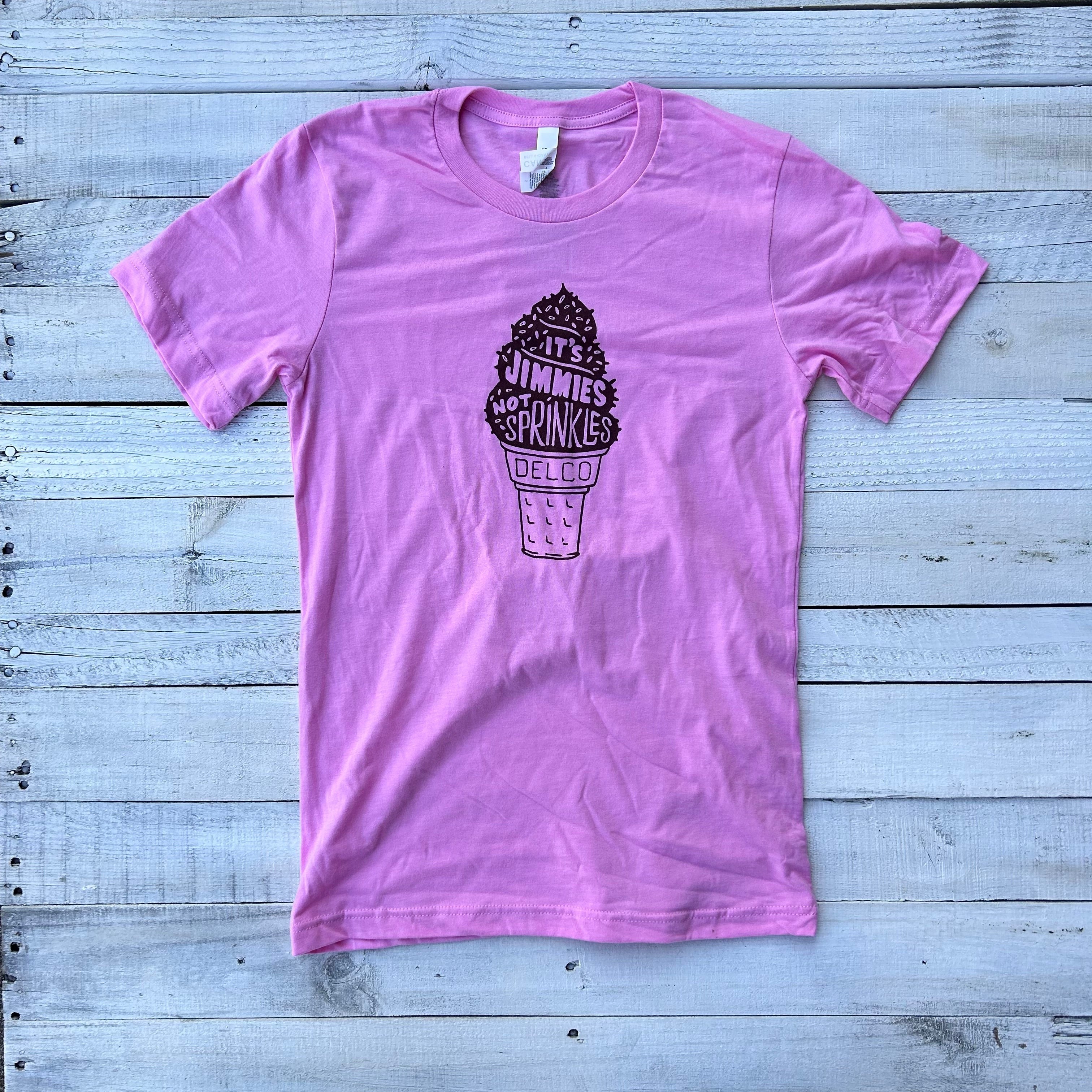 Blue Rooted It's Jimmies Not Sprinkles Pink Pomegranate