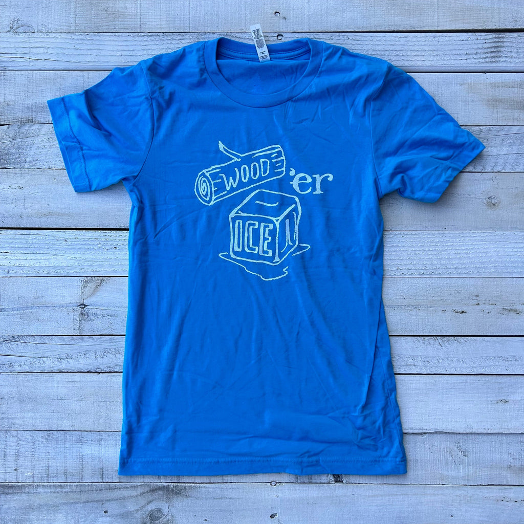 BlueRooted Wood Er Ice Blue Raz