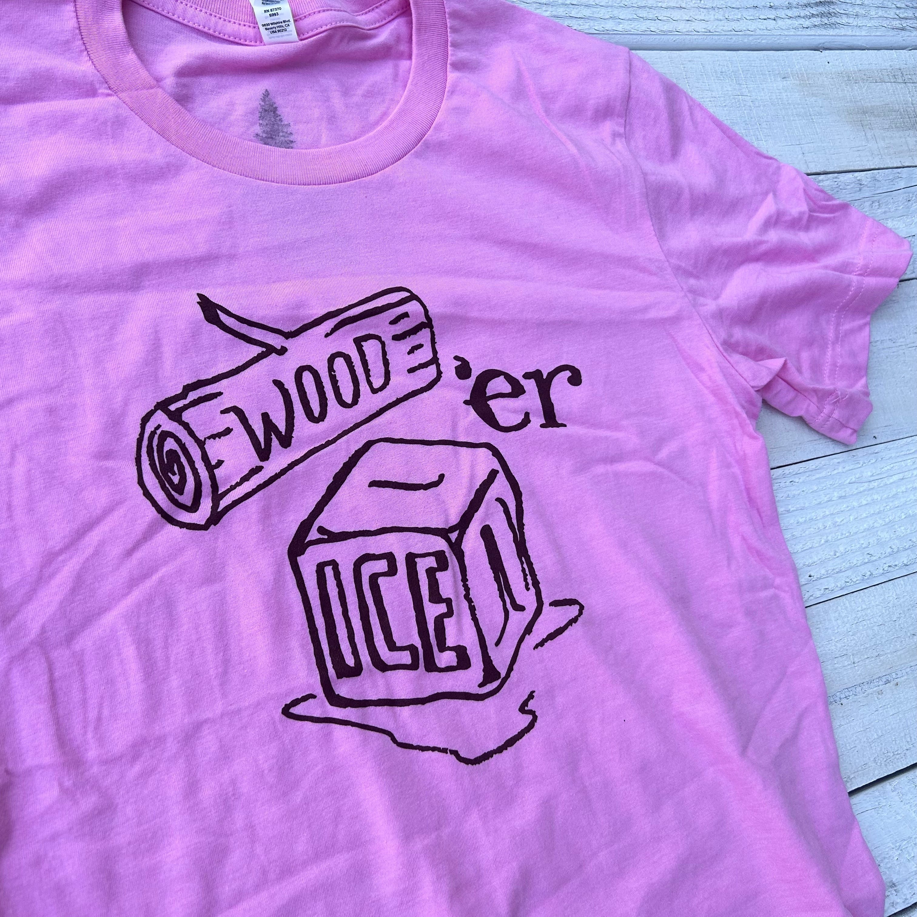 BlueRooted Wood 'er Ice Pink Pomegranate