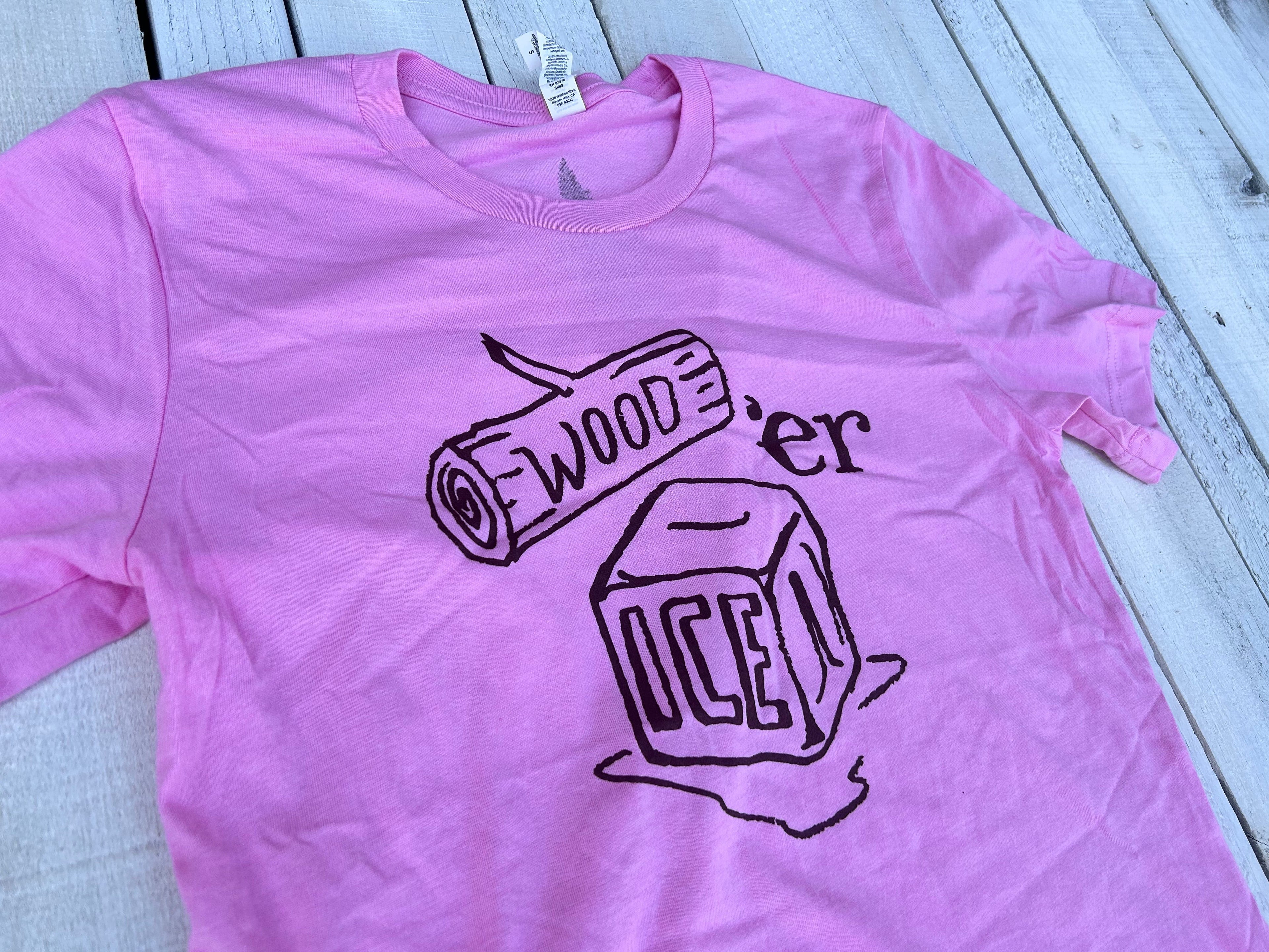 BlueRooted Wood 'er Ice Pink Pomegranate