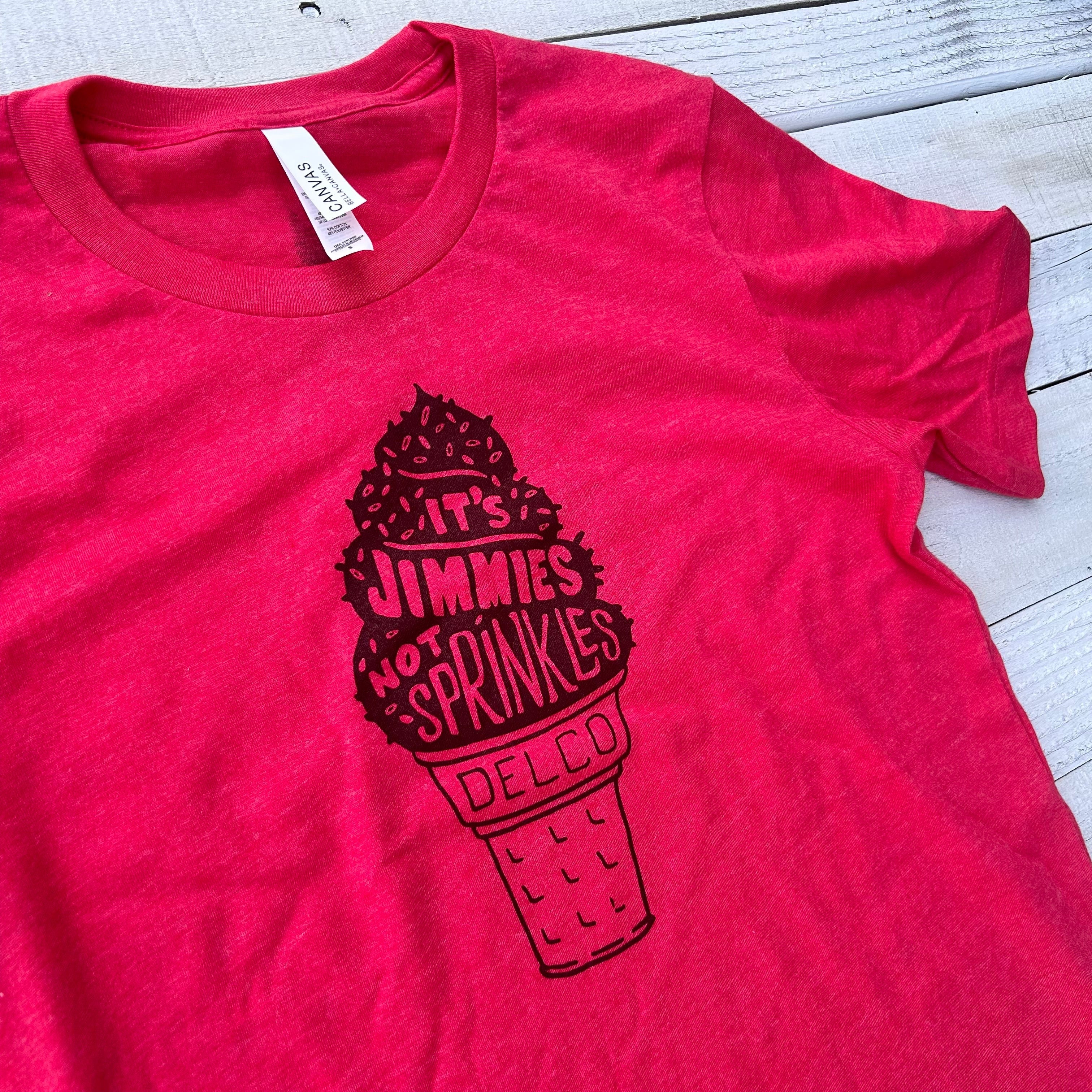 BlueRooted It's Jimmies Not Sprinkles Cherry