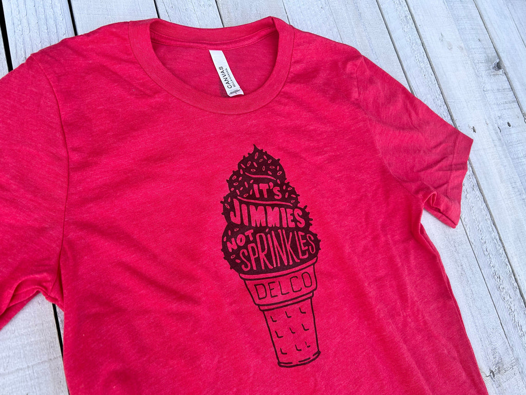 BlueRooted It's Jimmies Not Sprinkles Cherry