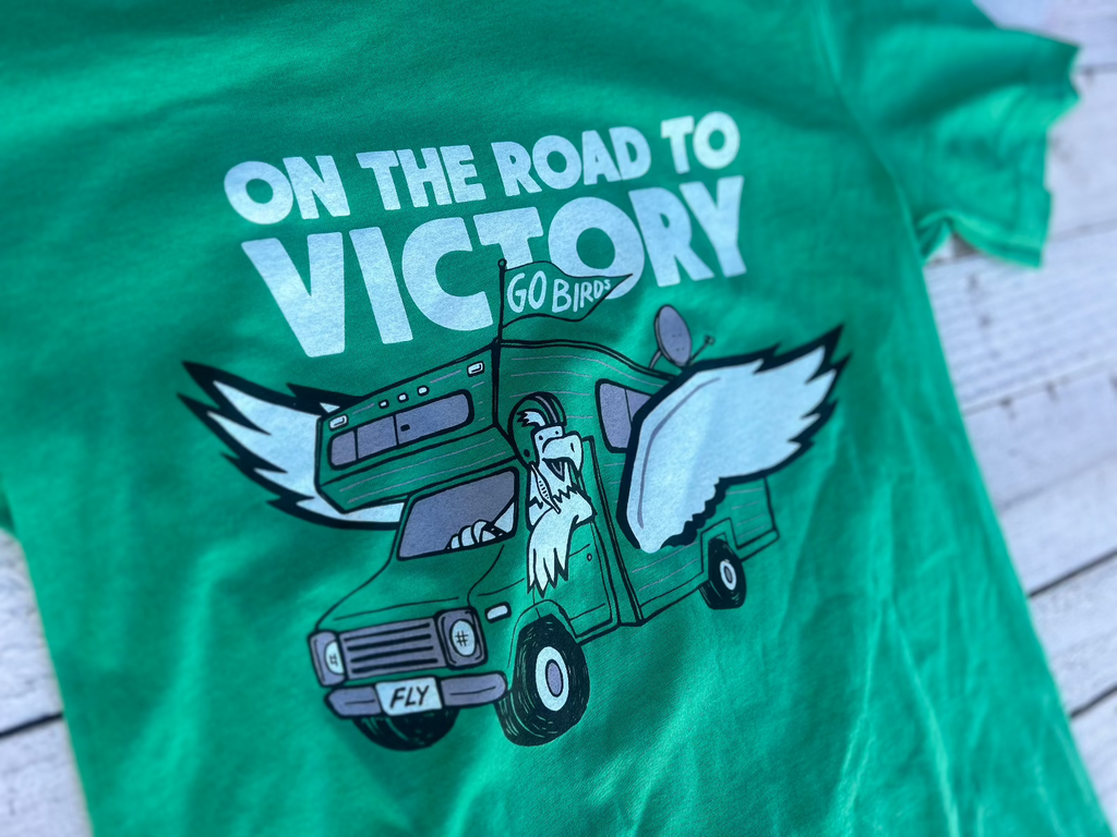 BlueRooted On the Road to Victory T Shirt