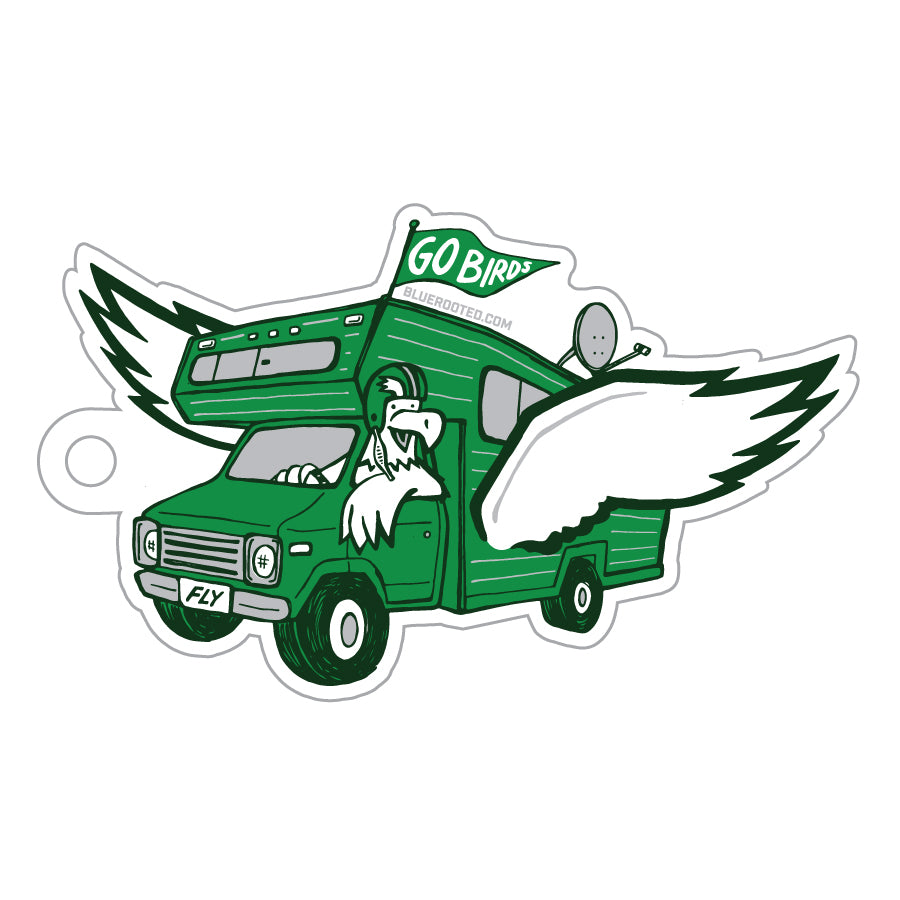 On the Road to Victory Keychain