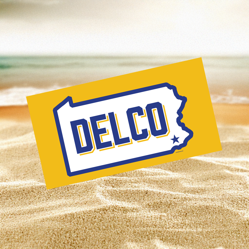 DELCO Cougar Gold Beach Towel