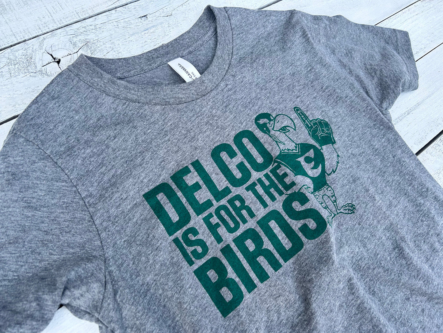 DELCO is for the Birds Kids (Grey)
