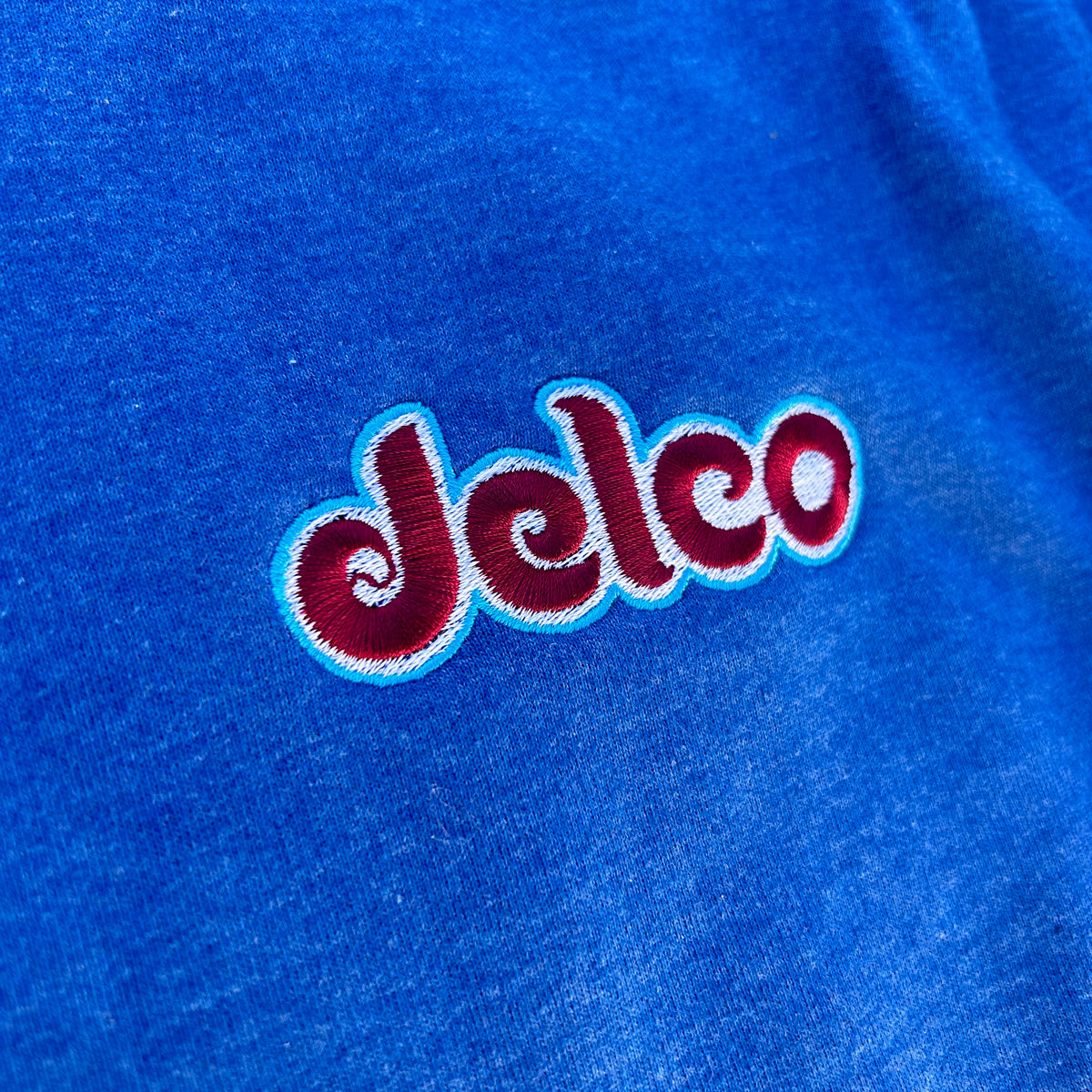 DELCO Phils Script Blue Crewneck Sweatshirt