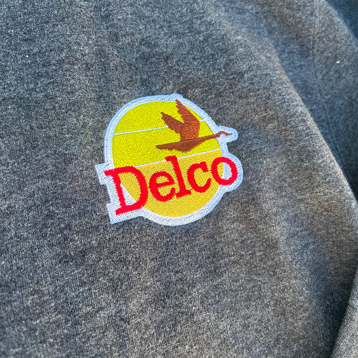 DELCO Black Goose Crewneck Sweatshirt