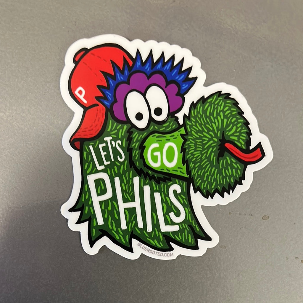Phil Cons Sticker Phils Phanatic Sticker – Blue Rooted
