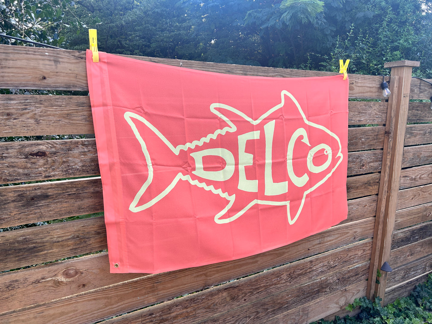 DELCO Sunset Tuna Big Flag