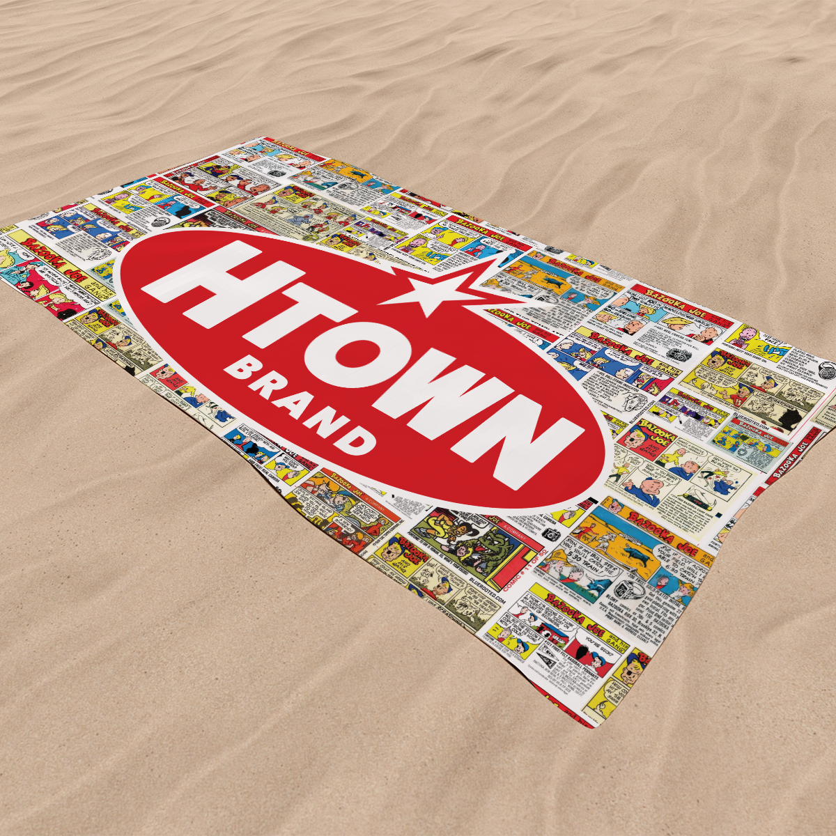 HTOWN Swell Beach Towel