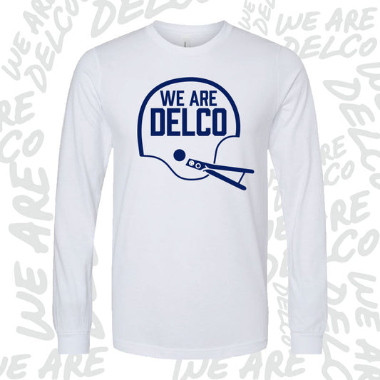We Are DELCO Whiteout Longsleever