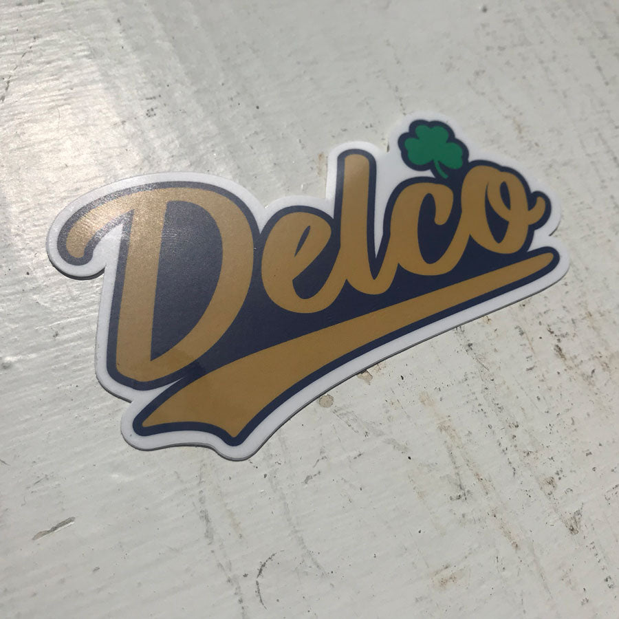 DELCO Irish Sticker