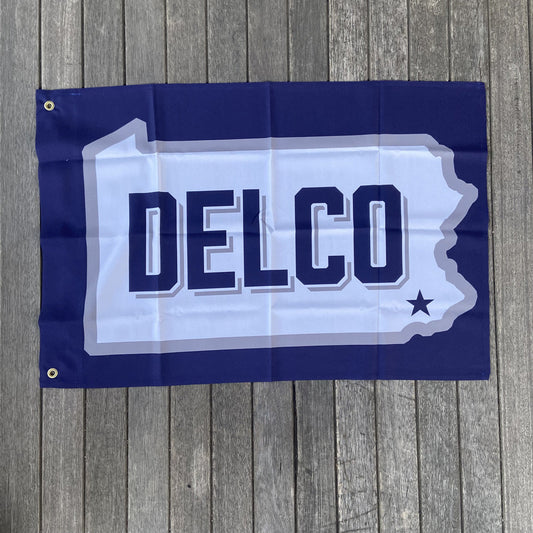 DELCO Penn State Dorm Flag