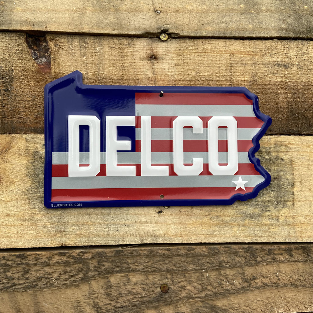 DELCO Stars & Stripes Tin Tacker Small