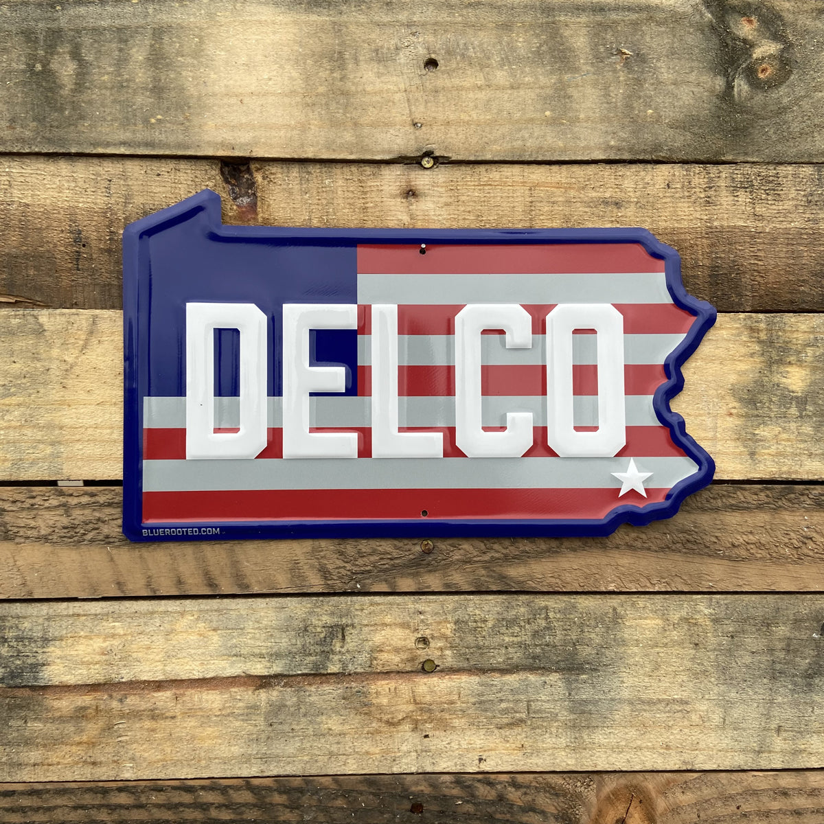 DELCO Stars & Stripes Tin Tacker Big