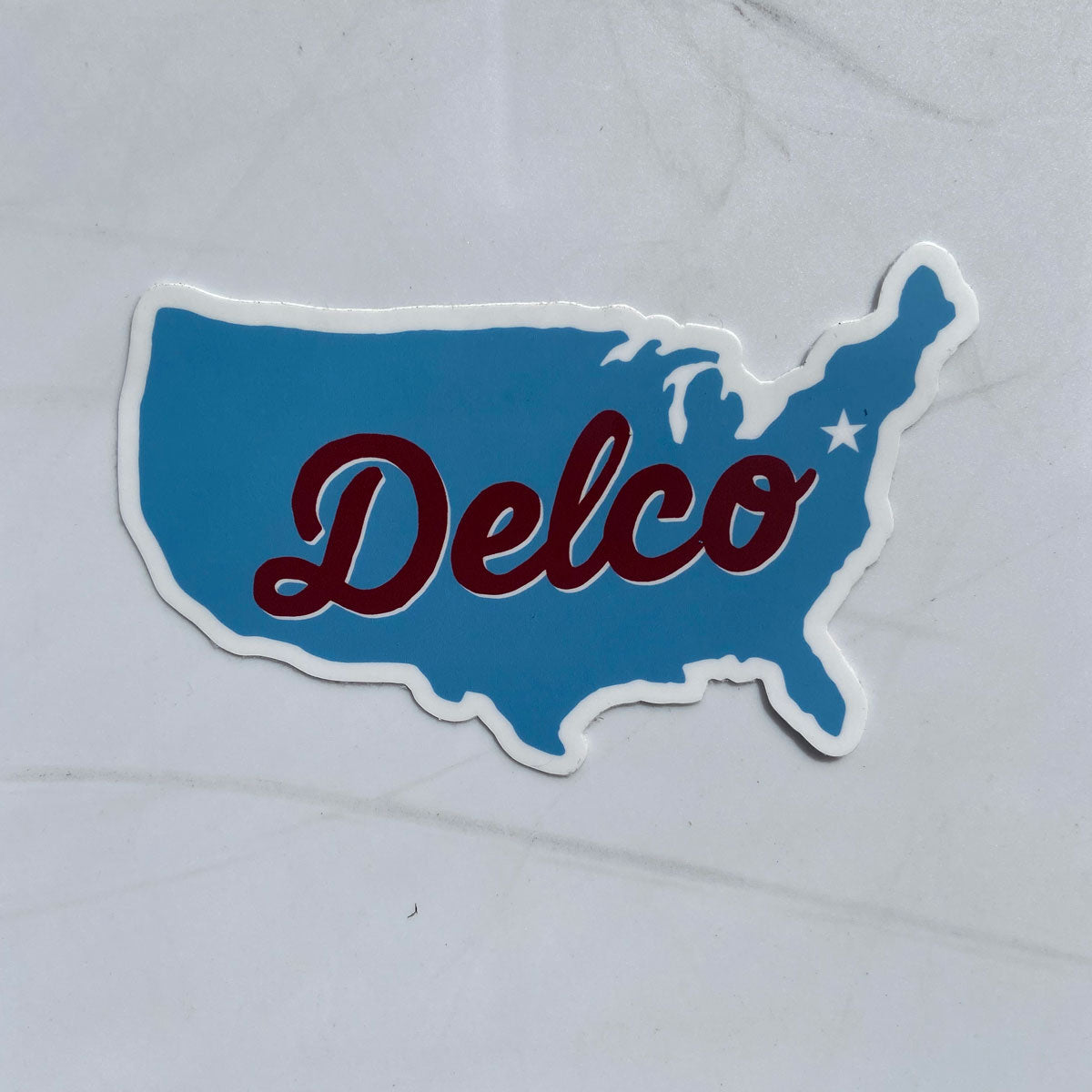 DELCO USA Red Sticker