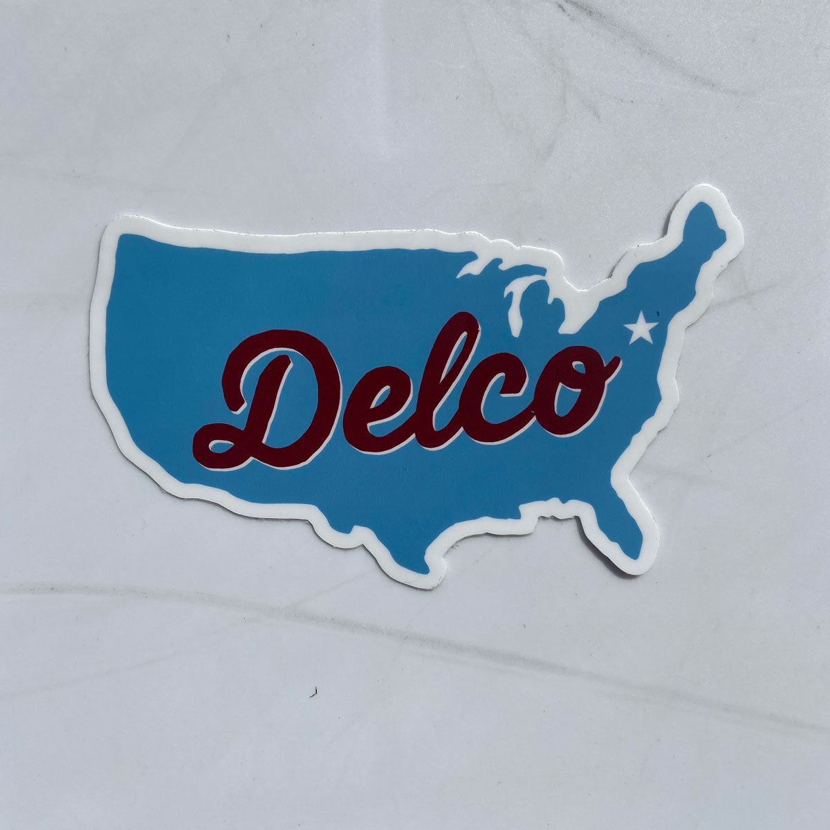 DELCO USA Navy Sticker