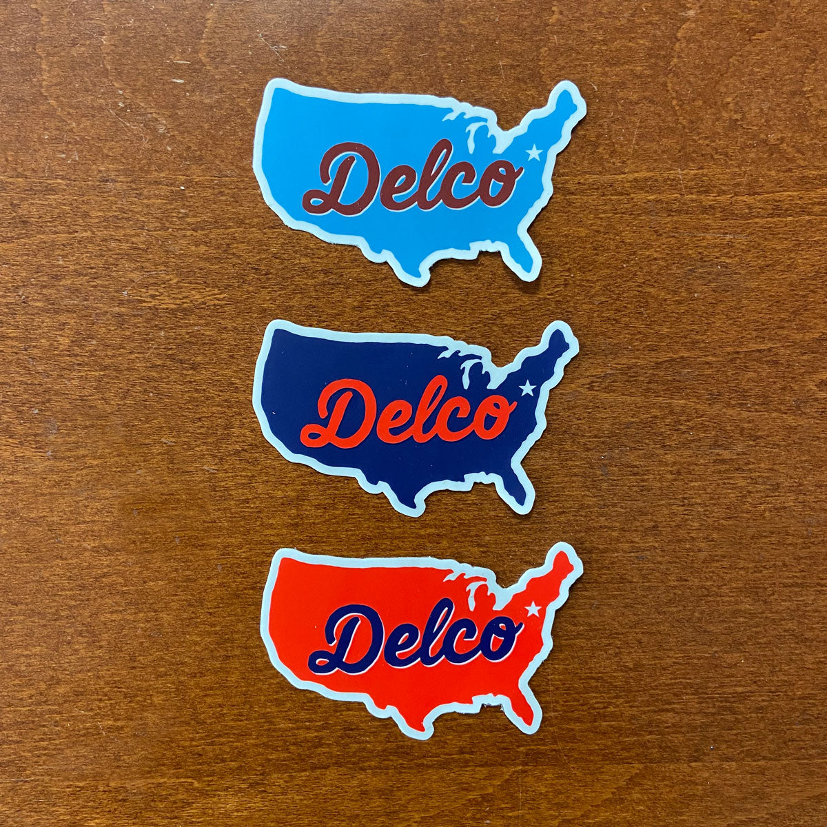 DELCO USA Navy Sticker