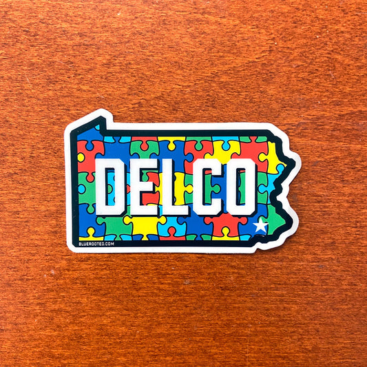 DELCO Autism Sticker