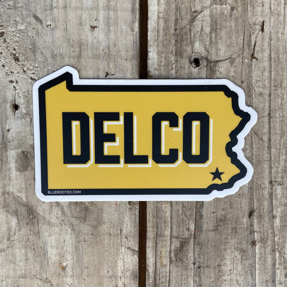 DELCO Bucs Sticker