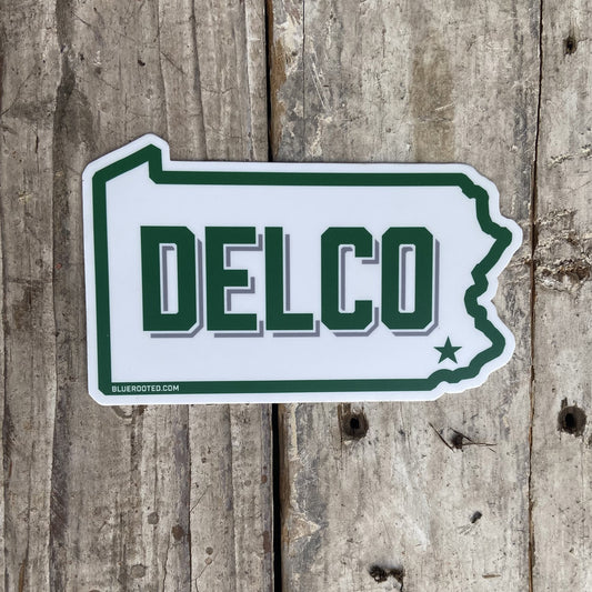 DELCO Bleed Green Sticker